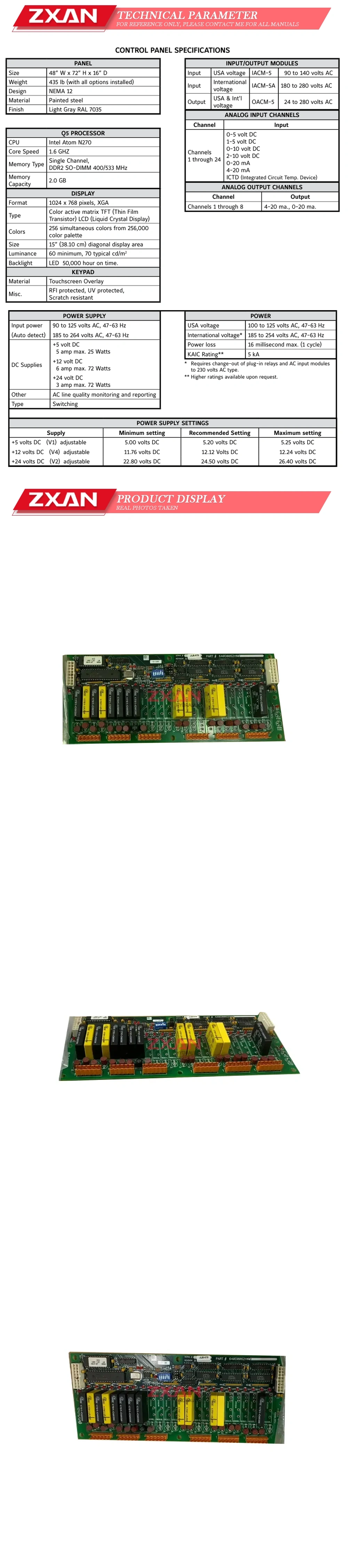 Johnson CONTROLS 640D0062H Description