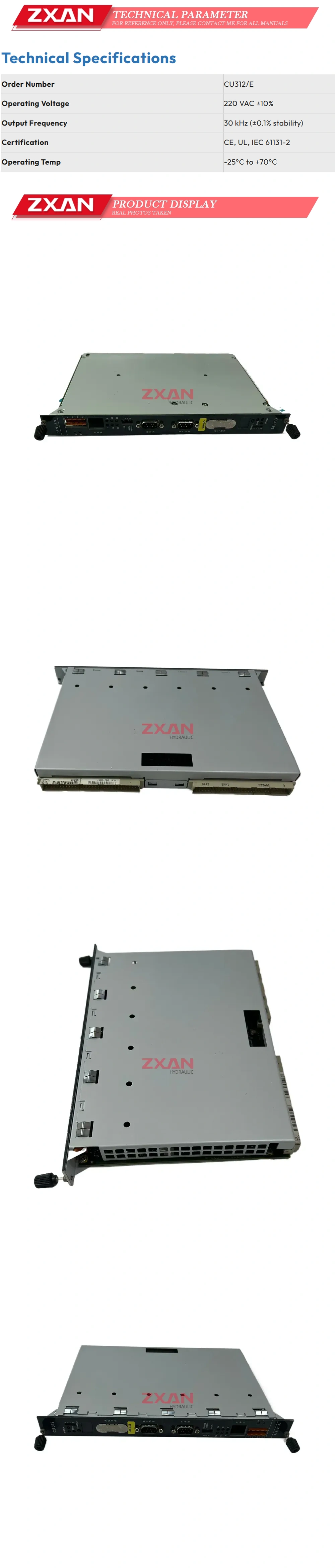 KEBA CU312 Description