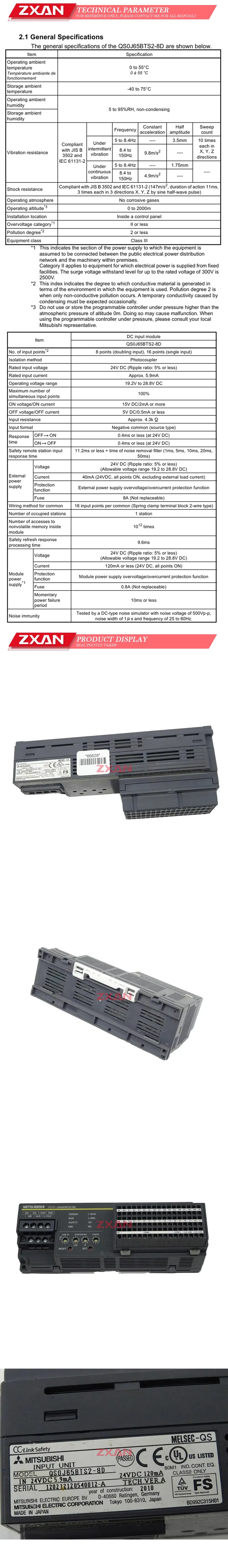MITSUBISHI QS0J65BTS2-8D Description