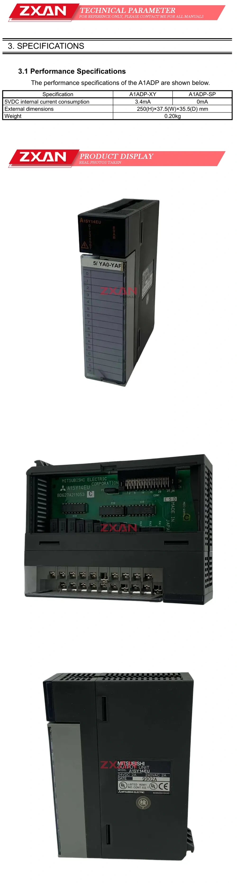 Mitsubishi A1SY14EU Description