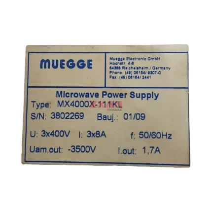 Muegge MX4000X-111KL