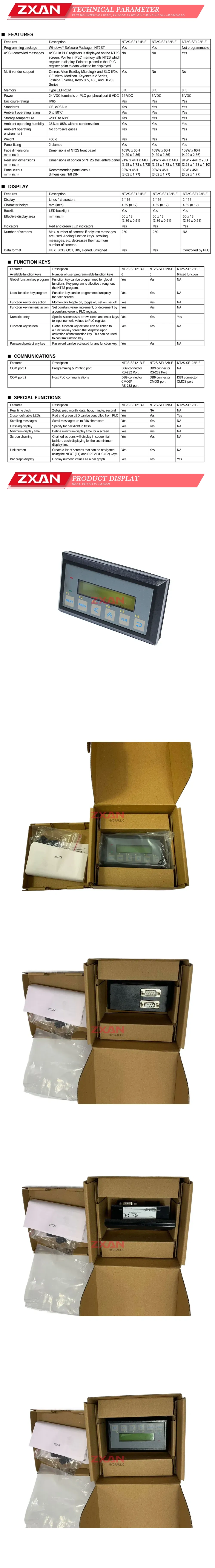 Omron NT2S-SF122B-EV2 Description