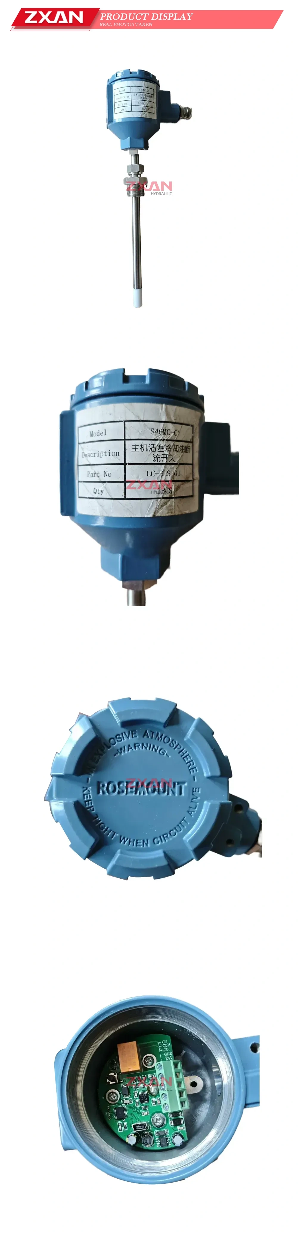 ROSEMOUNT S46MC-C interruptor switch Description
