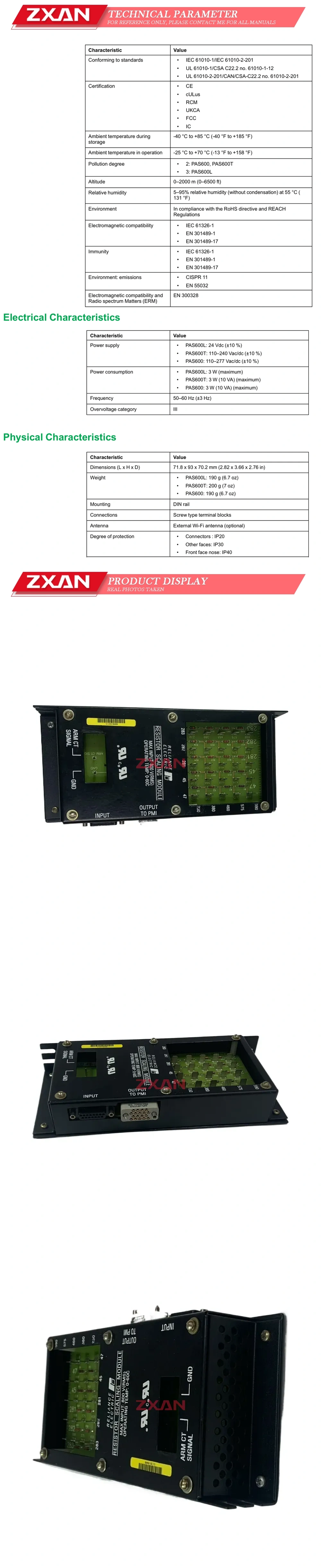 Reliance 805403-2R Description