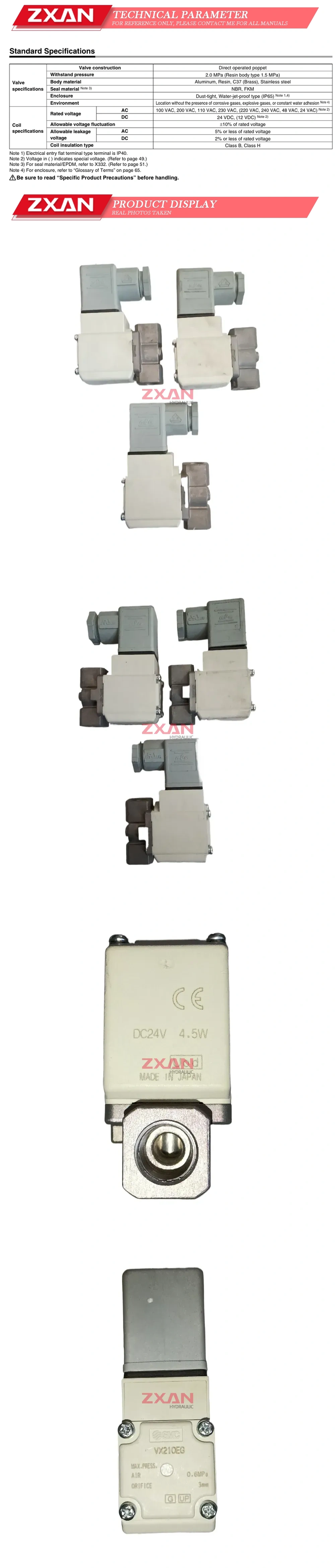 SMC VX210EG Description