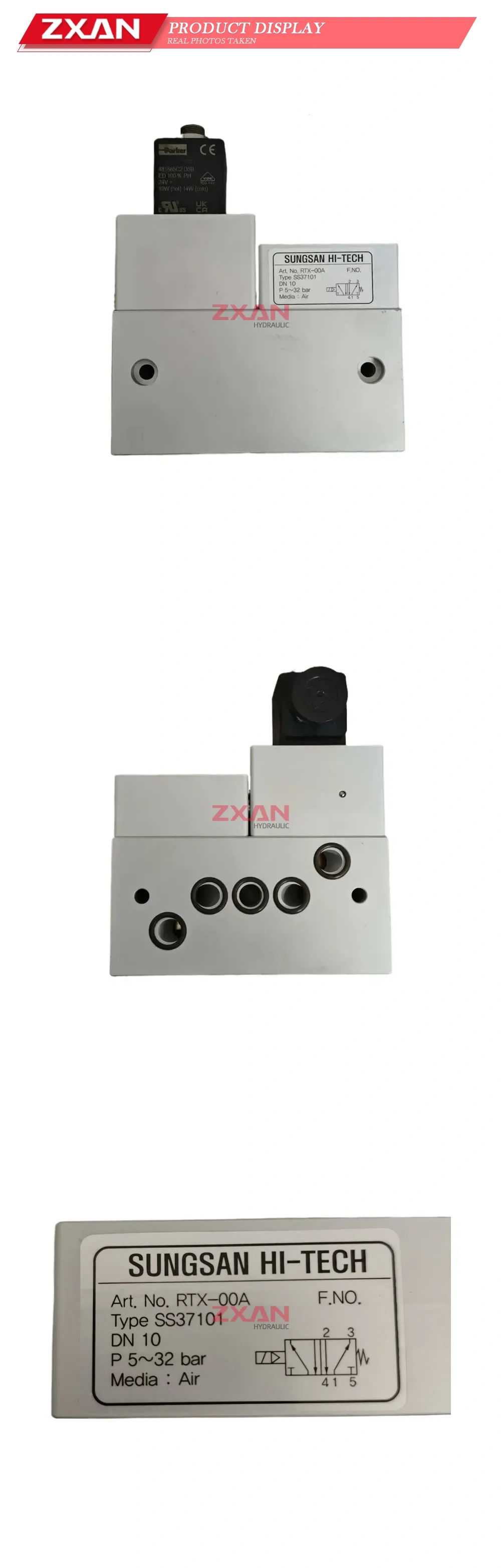 SUNGSAN HI-TECH SS37101 Solenoid valve Description