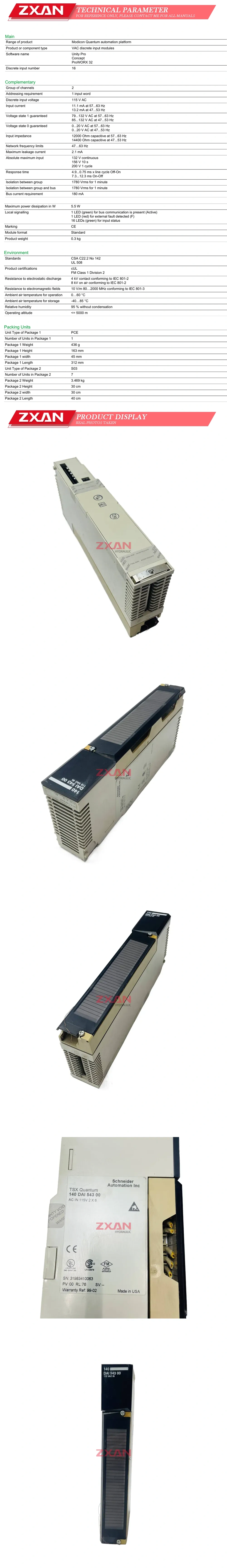 Schneider 140DAI54300 Description