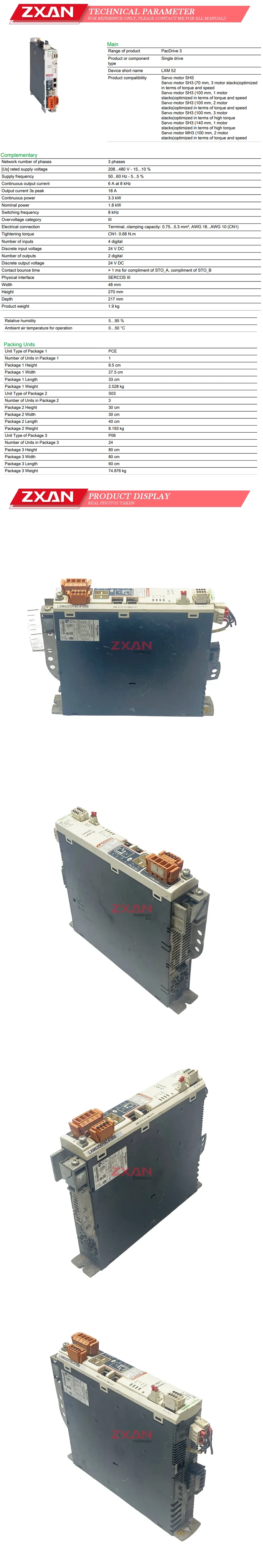 Schneider LXM52DD18C41000 Description