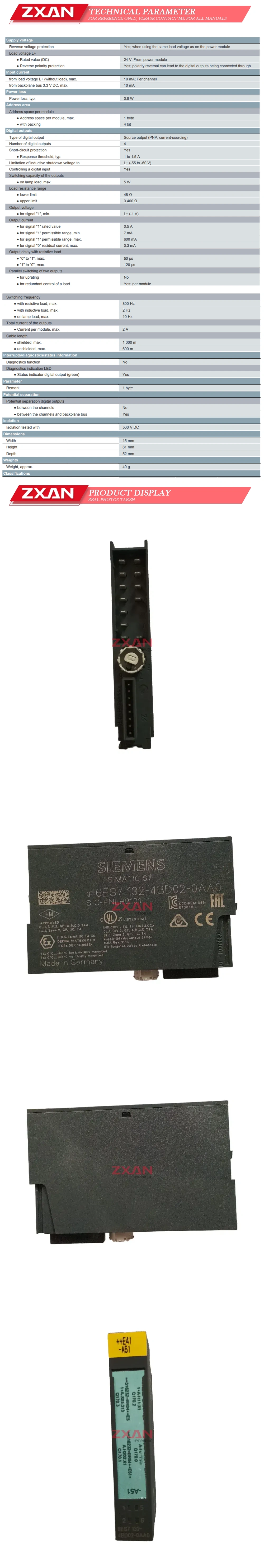 Siemens 6ES7132-4BD02-0AA0 Description