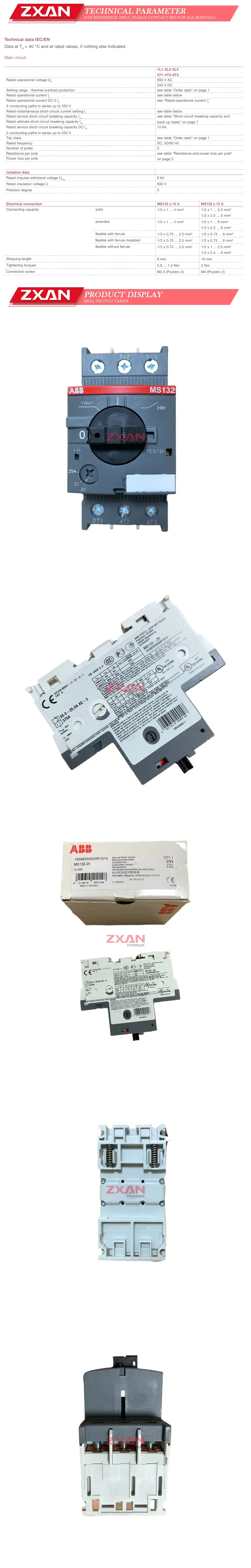 ABB MS132-25 Description