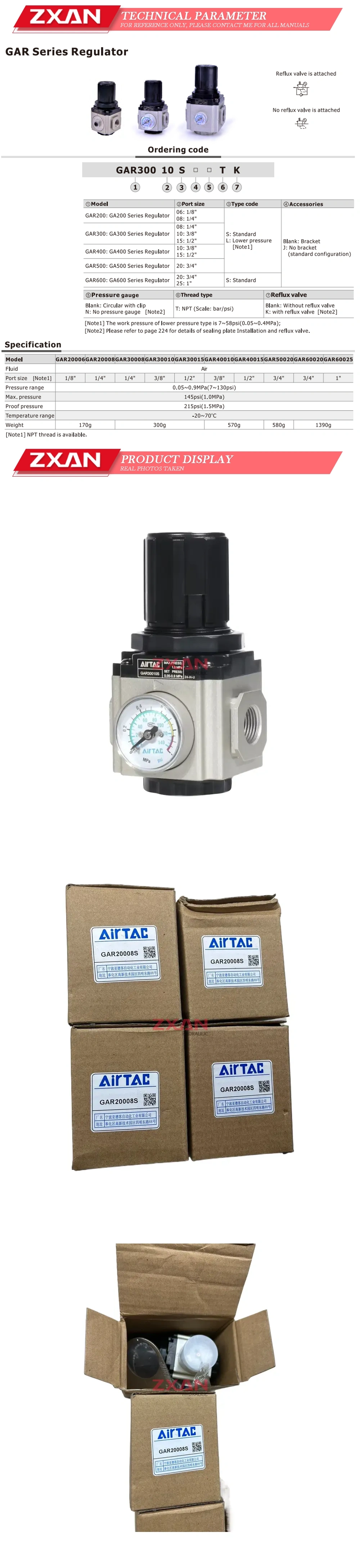 AirTAC GAR20008S Description