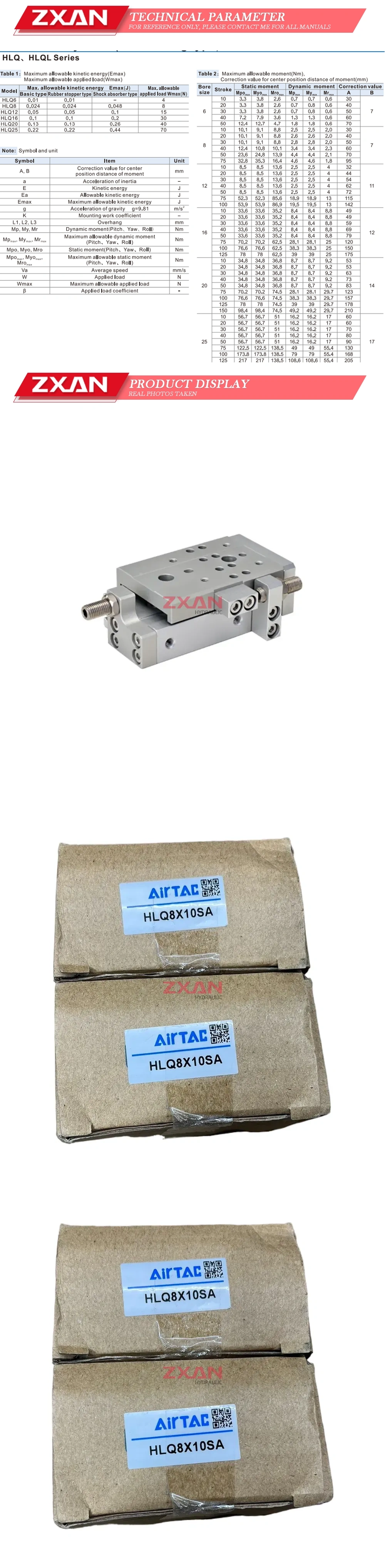 AirTac HLQ8X10SA Description