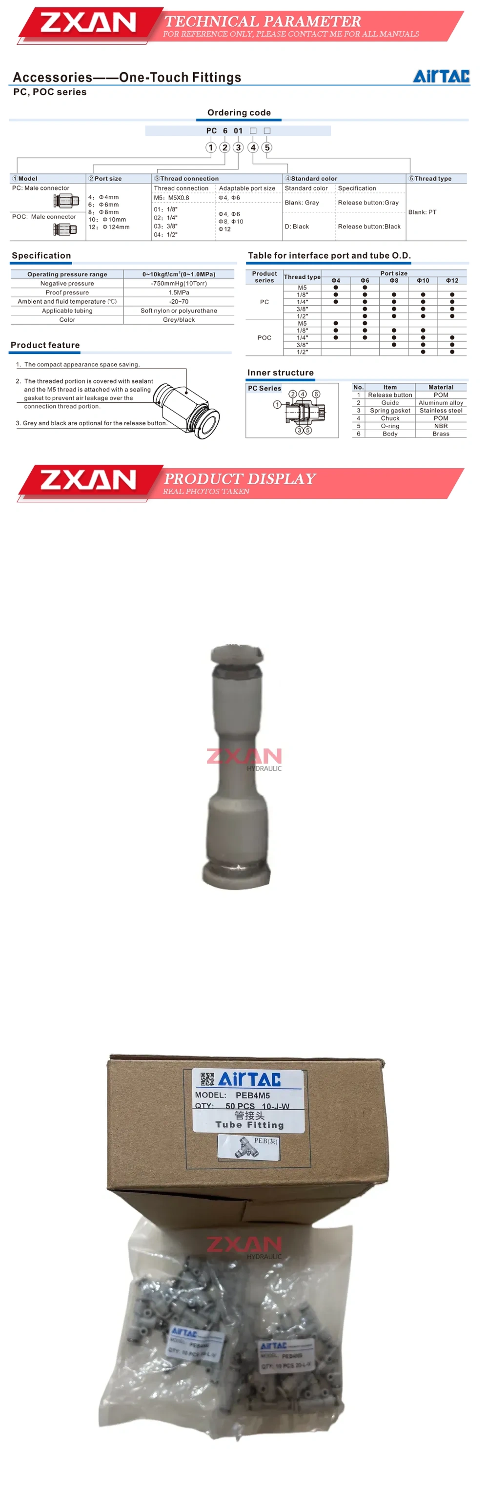 Airtac PEB4M5 Description