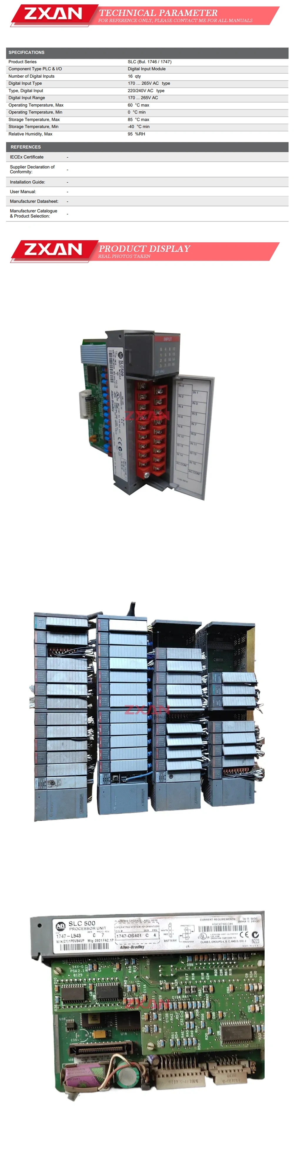 Allen-Bradley 1746-1M16 Description