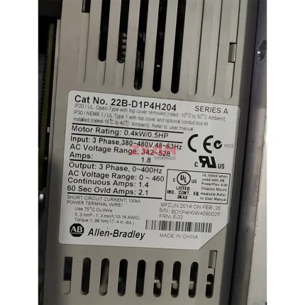 Allen-Bradley 22B-D1P4H204