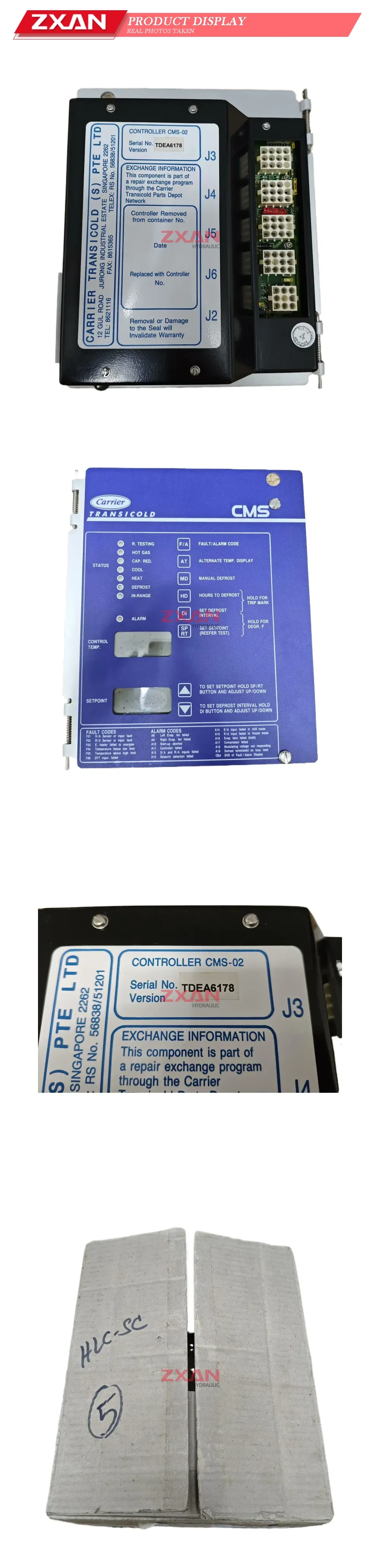 Carrier CMS-02 Controller Description