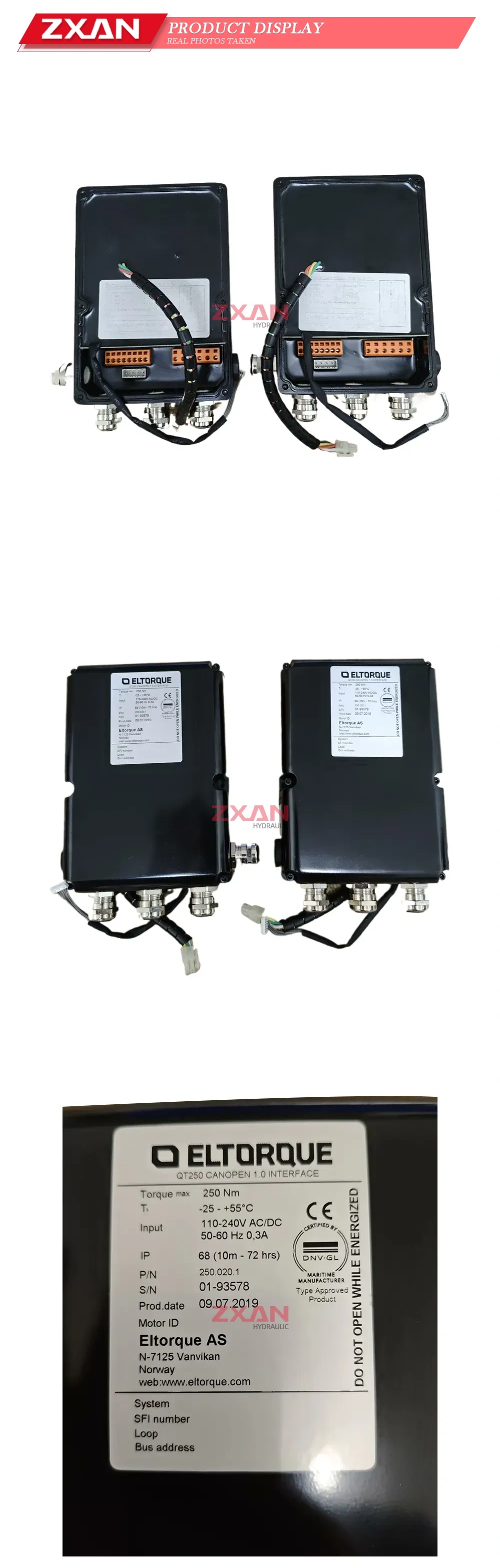 ELTORQUE QT250 Description