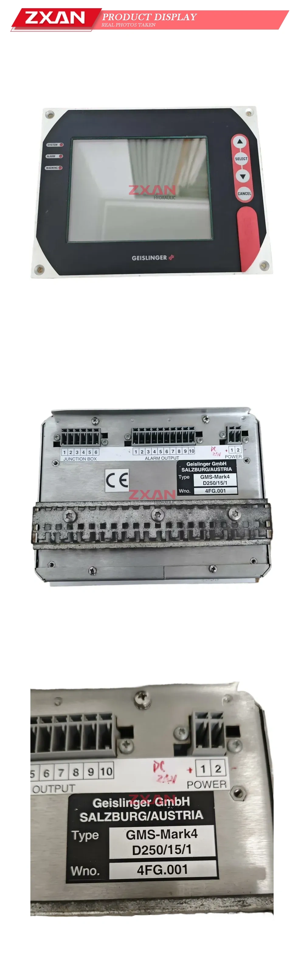 GEISLINGER GMS-Mark4 D250/15/1 Generator control panel Description