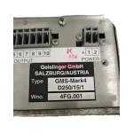 GEISLINGER GMS-Mark4 D250/15/1 Generator control panel