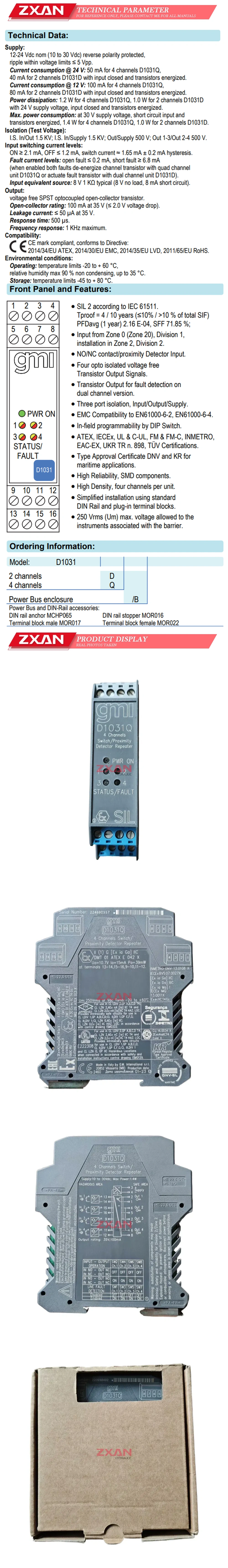 GMI D1031Q Description