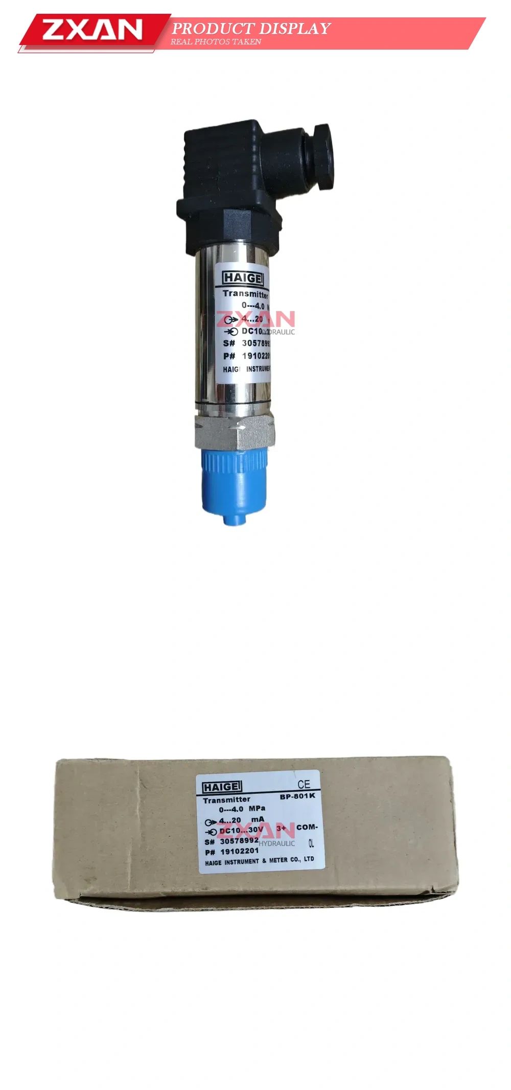 HAIGE BP-801K pressure sensor Description