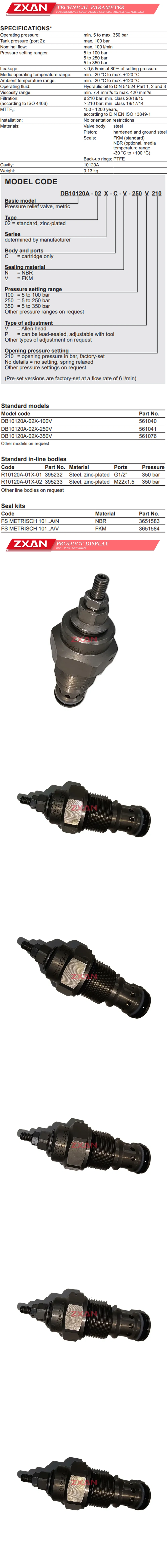 HYDAC DB10120A-02X-250V Description