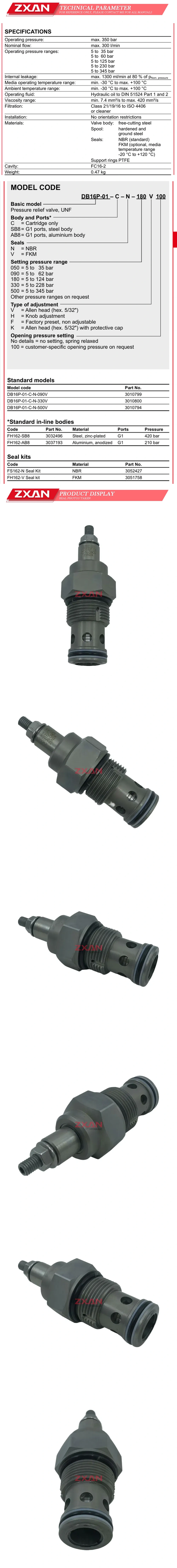 HYDAC DB16P-01-C-N-090V Description