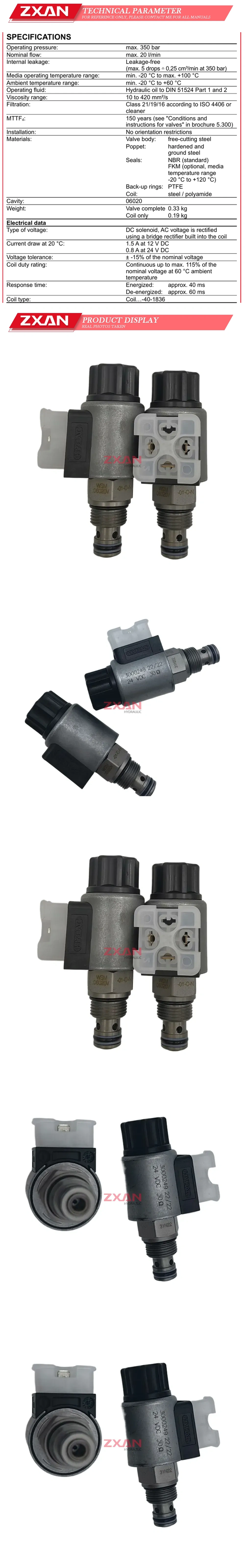HYDAC WSM06020V-01-C-N-24DG Description