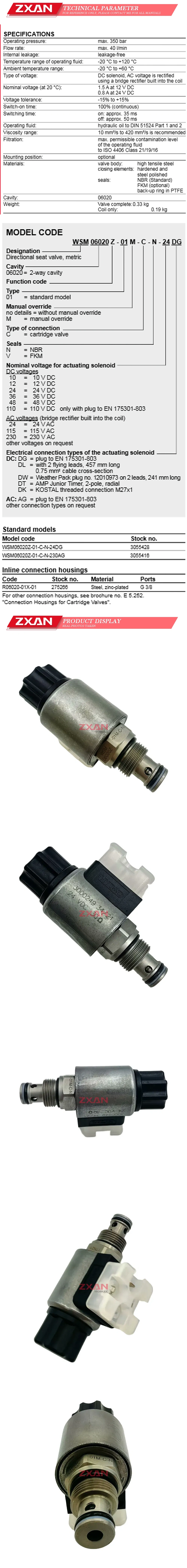 HYDAC WSM06020Z-01-C-N-0 Description