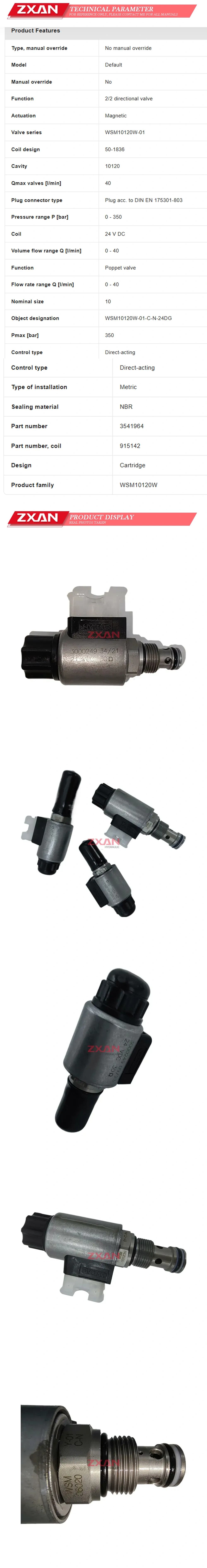 HYDAC WSM10120W-01-C-N-24DG Description