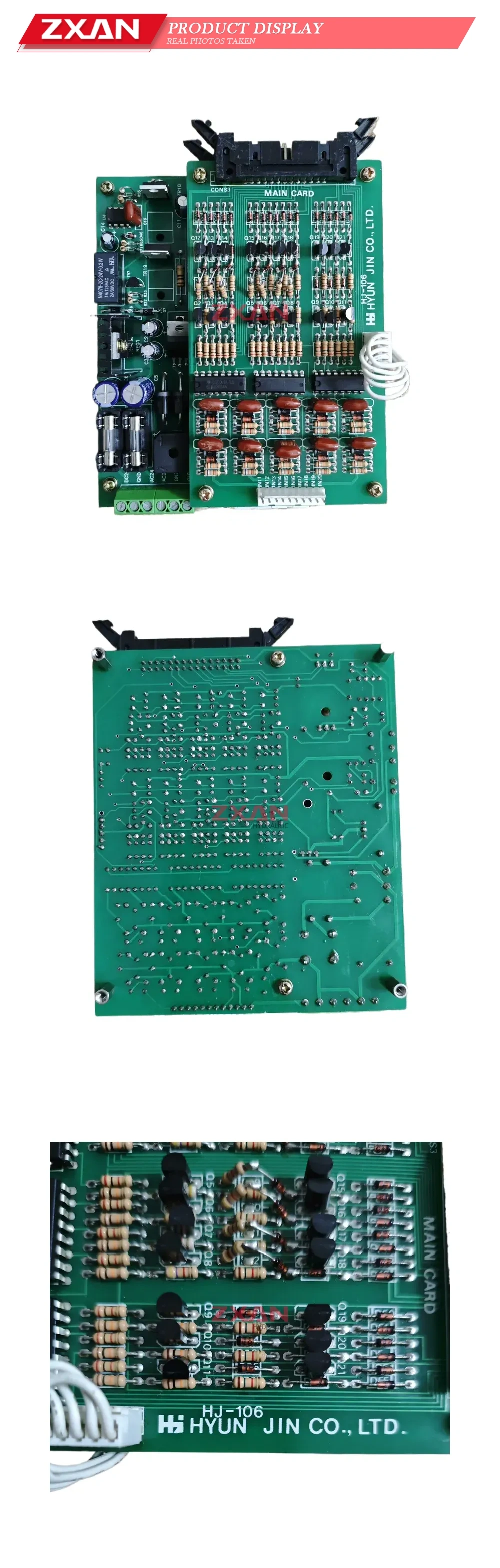 HYUN JIN HJ-106 & HJ-102-1 circuit board Description