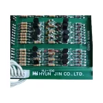 HYUN JIN HJ-106 & HJ-102-1 circuit board