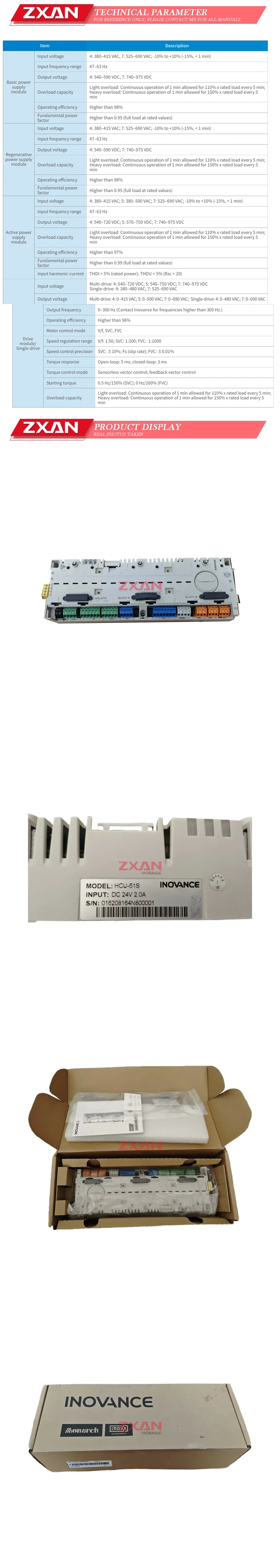 INOVANCE HCU-51S Description