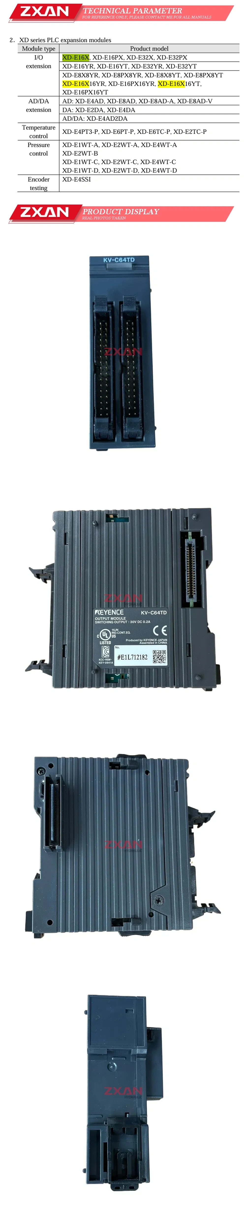 KEYENCE KV-C64TD Description