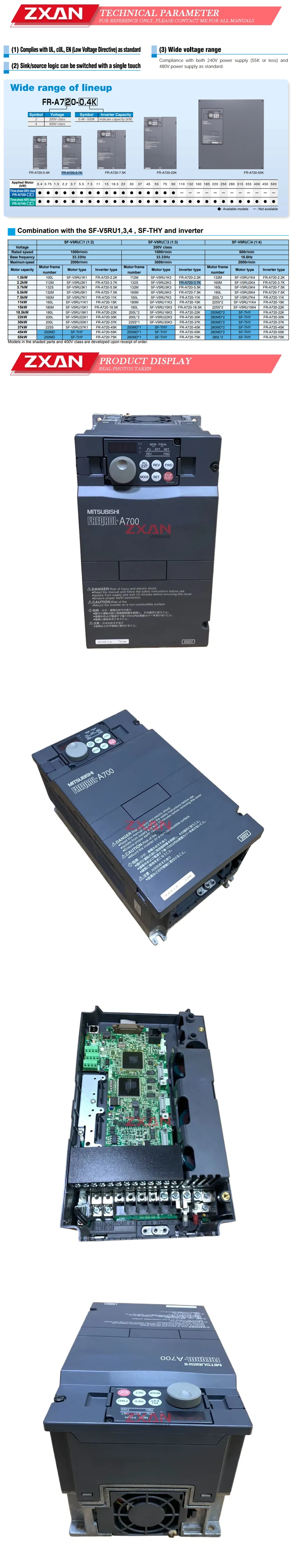 MITSUBISHI FR-A720-3.7K Description