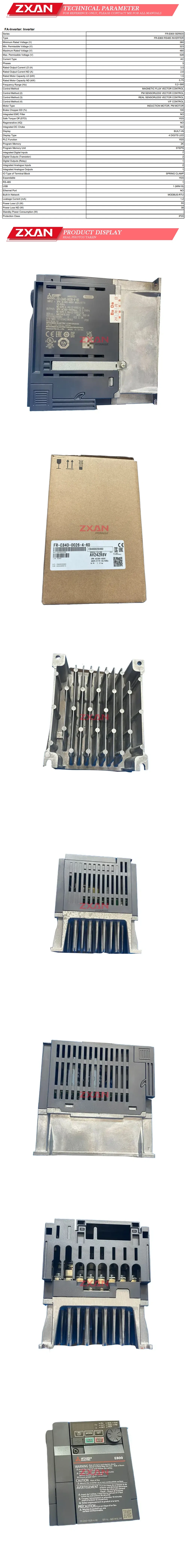 MITSUBISHI FR-E840-0026-4-60 Description