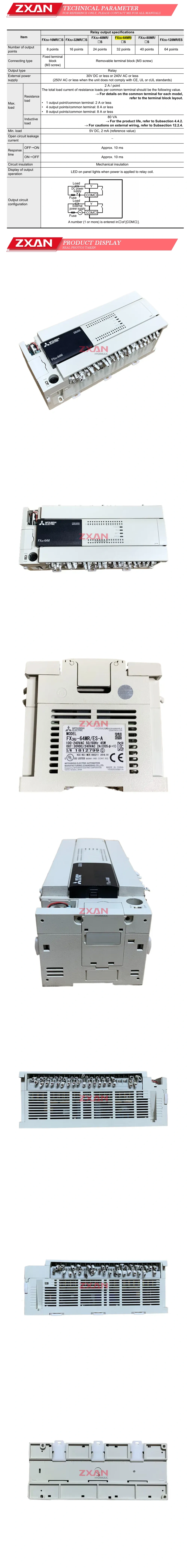 MITSUBISHI FX3U-64MR/ES-A Description