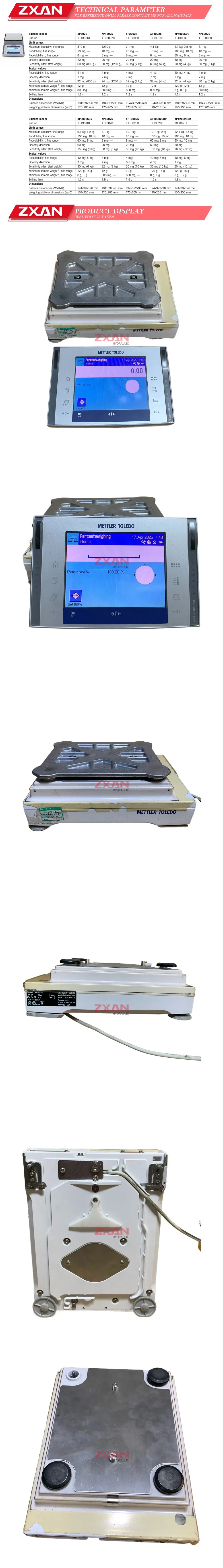Mettler Toledo XP6002S Description