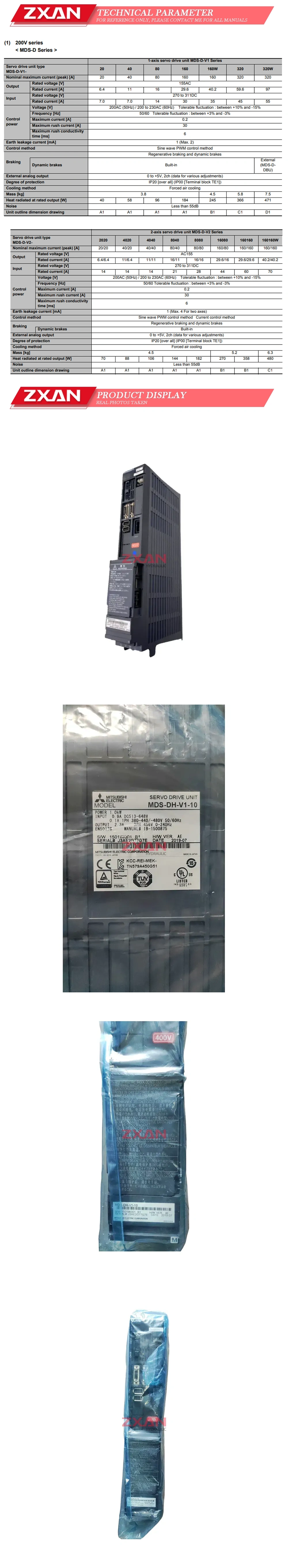 Mitsubishi MDS-DH-V1-10 Description