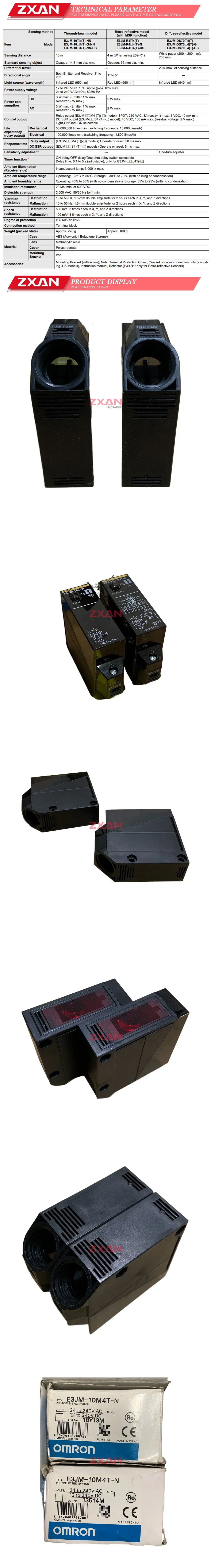 Omron E3JM-10M4T-N Description