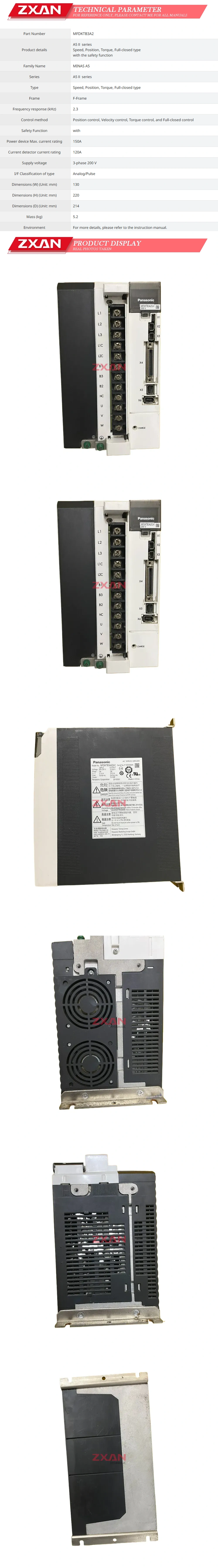 Panasonic MFDKTB3A2CA1 Description