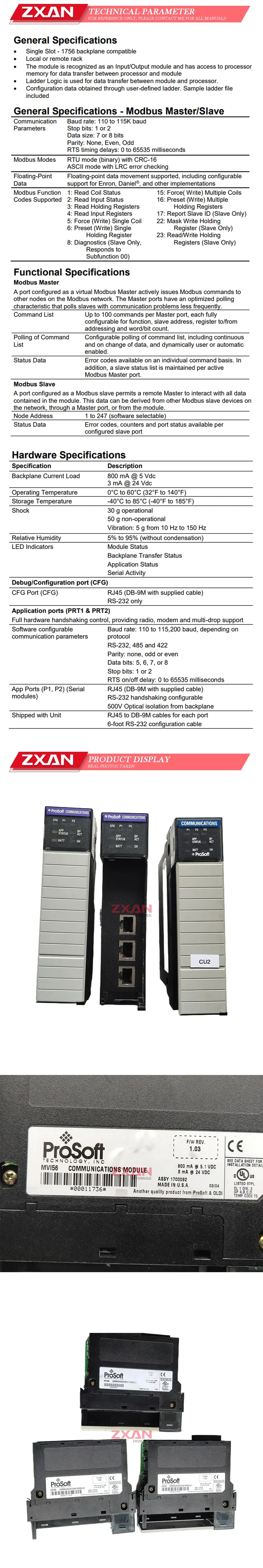 ProSoft MVI56-MCM Description