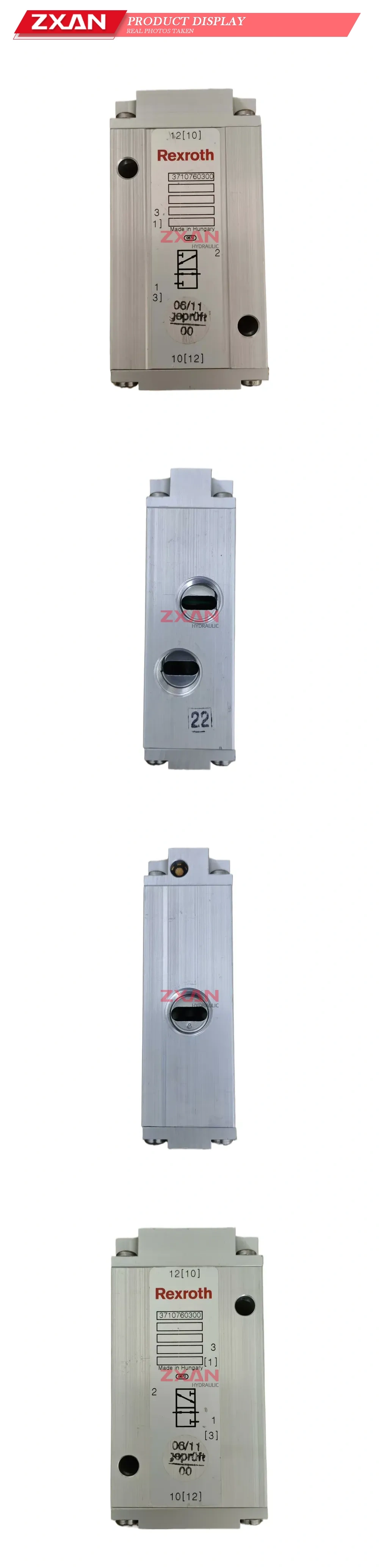 Rexroth 3710760300 Pneumatic valve Description