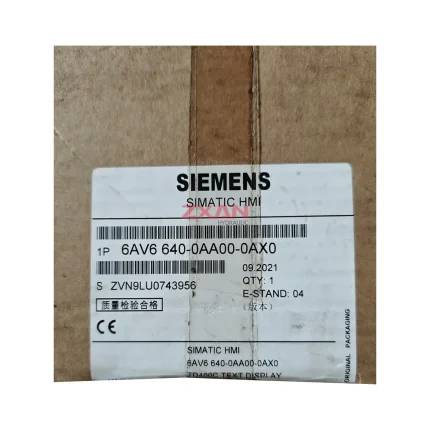 SIEMENS 6AV6 640-0AA00-0AX0 Human-computer interface text terminal