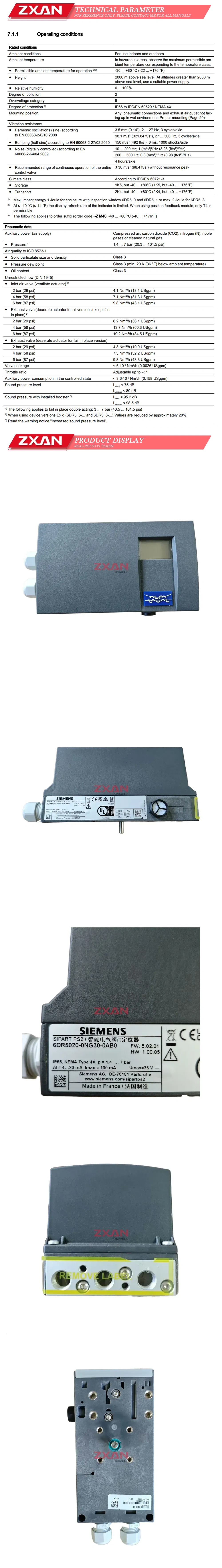 SIEMENS 6DR5020-0NG30-0AB0 Description