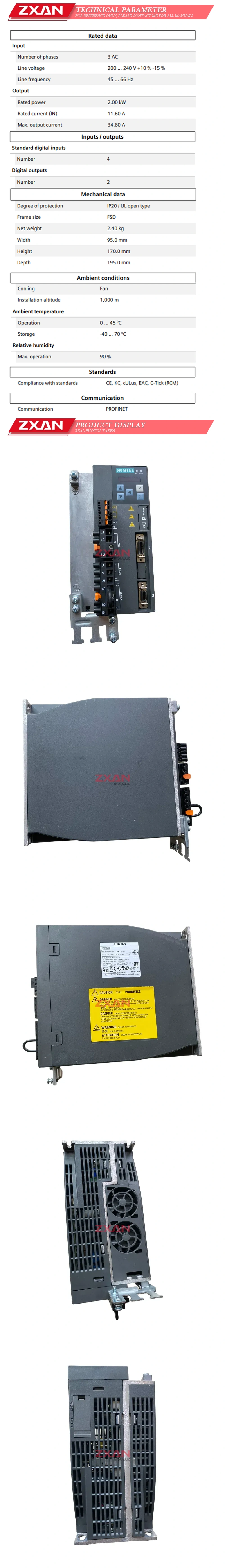 SIEMENS 6SL3210-5FB12-0UF0 Description