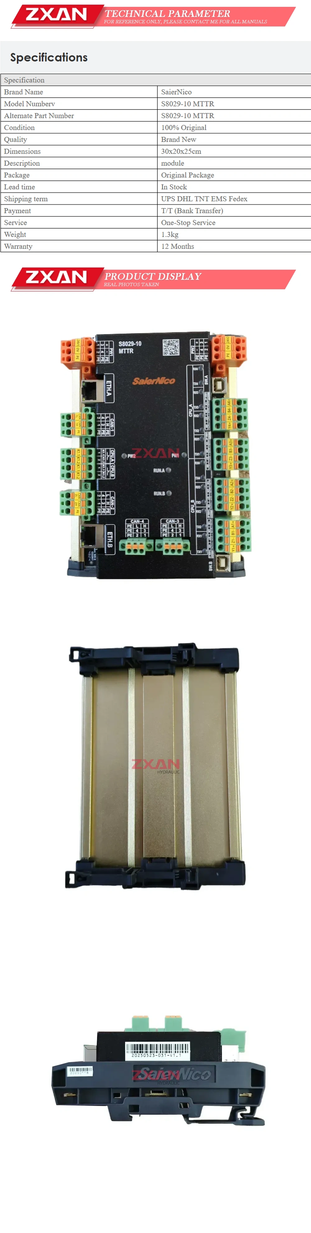 SaierNico S8029-10MTTR module Description