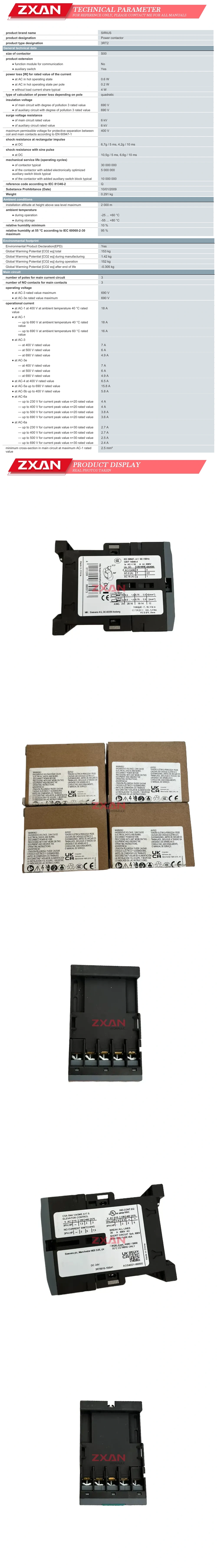 Siemens 3RV6015-1BB41 Description