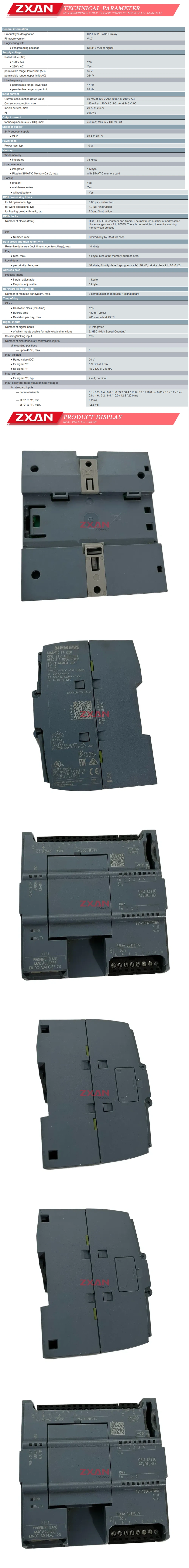 Siemens 6ES7211-1BE40-0XB0 Description