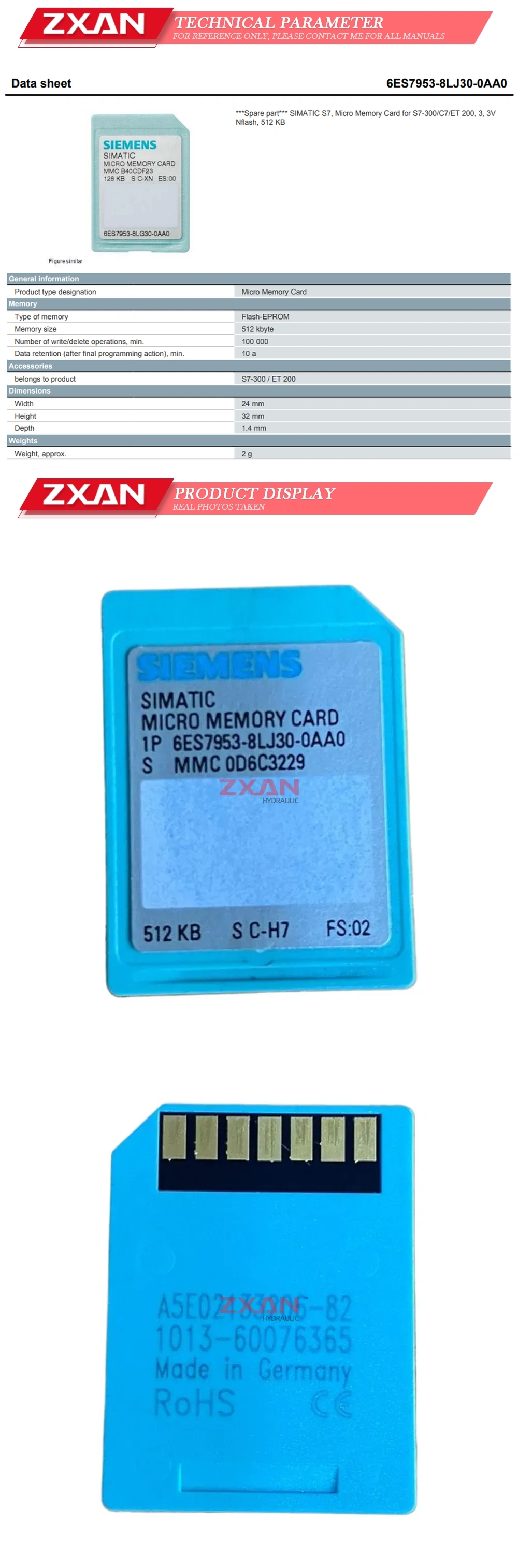 Siemens 6ES7953-8LJ30-0AA0 Description